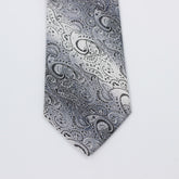 MONOCHROME PAISLEY FESTIVE TIE
